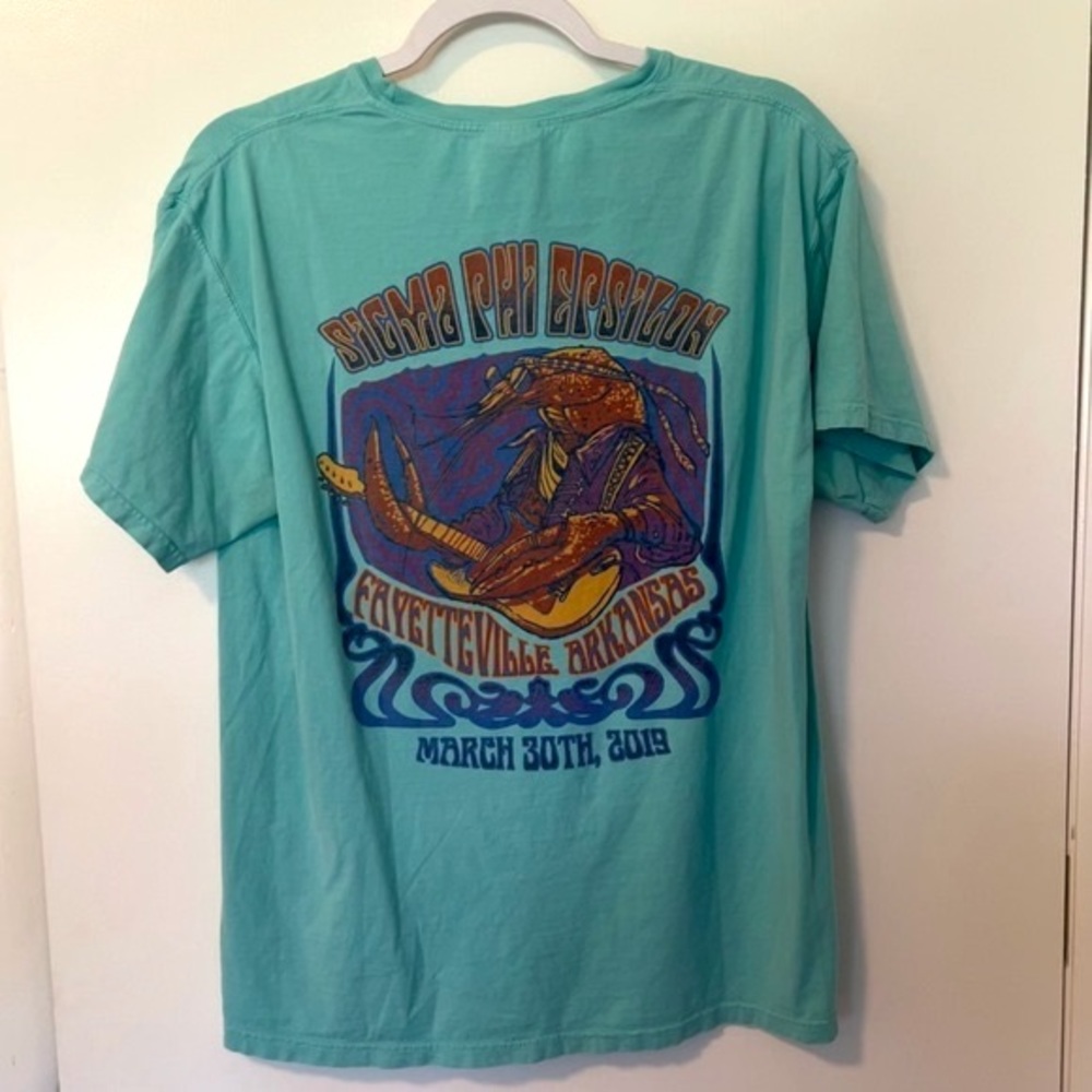 University of Arkansas SigEp T-Shirt Teal